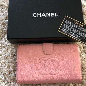 Authentic Chanel Caviar Timeless Wallet